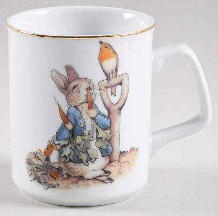 Peter Rabbit (Gold Trim) by Reutter Porzellan