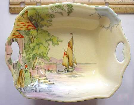 5591 6" Square Nut Dish