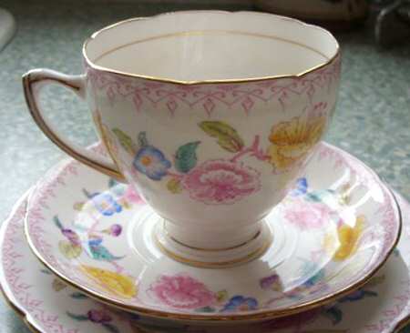 Pomeroy Footed Cup & Saucer Set