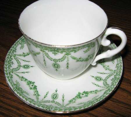 Eton Flat Cup & Saucer Set