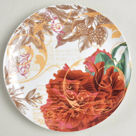 Botanical Holiday Dessert/Pie Plate