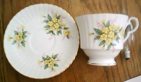D3130-12 Footed Cup & Saucer Set