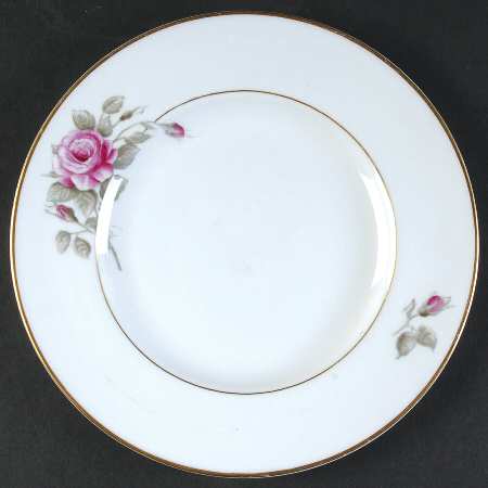 Worcester Rose (Z2237-4, Pink Rose) Salad Plate