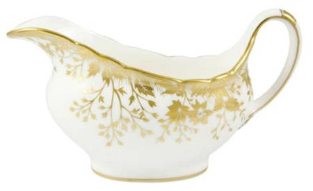 Arboretum Gold Gravy Boat
