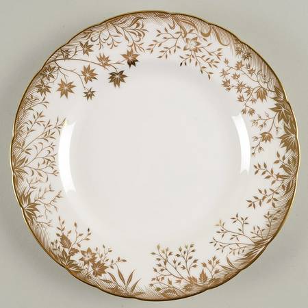 Arboretum Gold Salad Plate