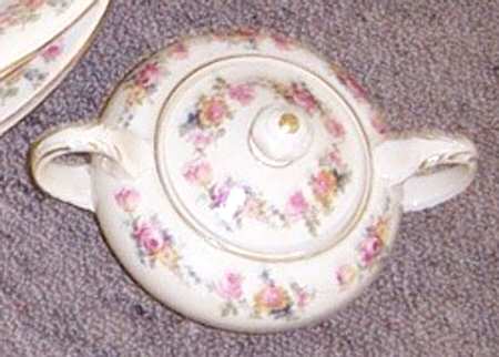 Rosemere, The Sugar Bowl & Lid