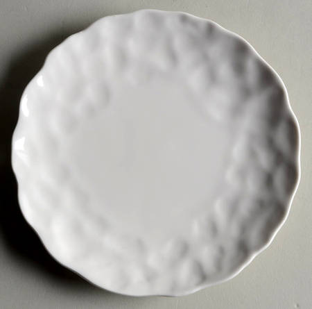 Vanilla Marble Bread & Butter Plate
