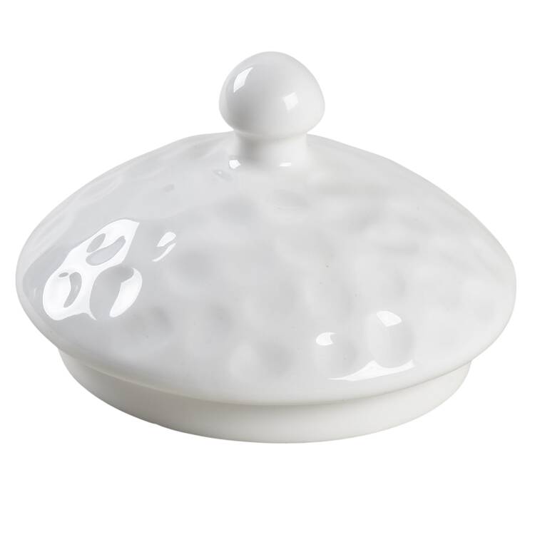 Vanilla Marble Lid for Sugar Bowl