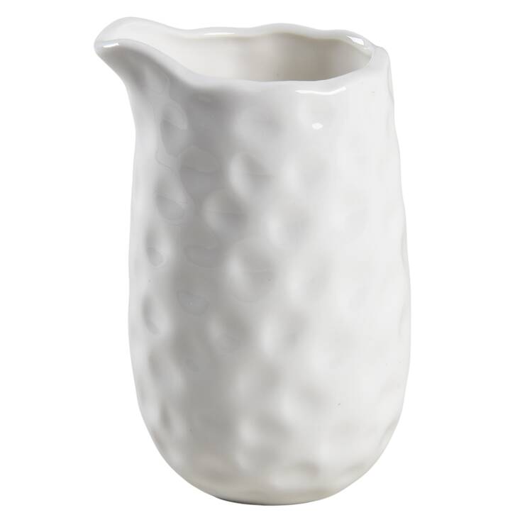 Vanilla Marble No Handle Creamer