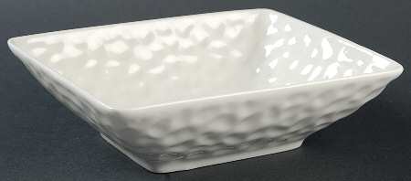 Vanilla Marble Rectangular Soup/Cereal Bowl
