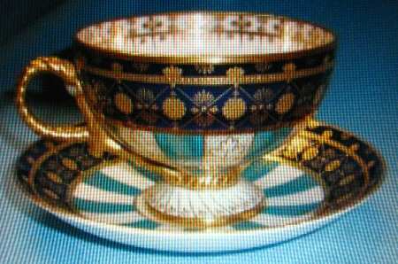 ROC205 Footed Cup & Saucer Set
