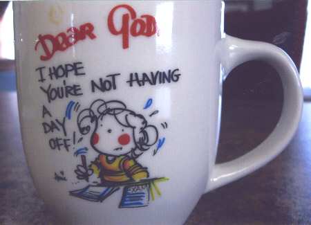 Dear God Mug