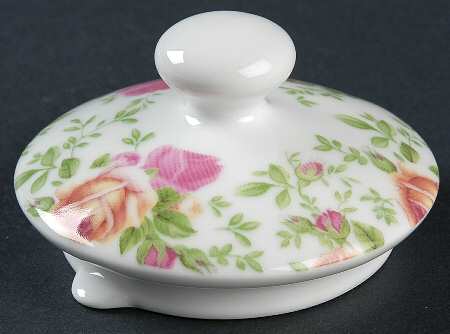 Country Rose Chintz Lid for Teapot