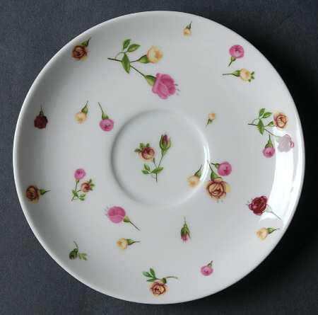 Country Rose Buds Saucer
