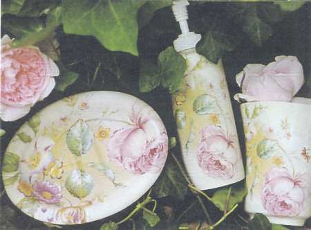 Rachel's Rose Soap Dish