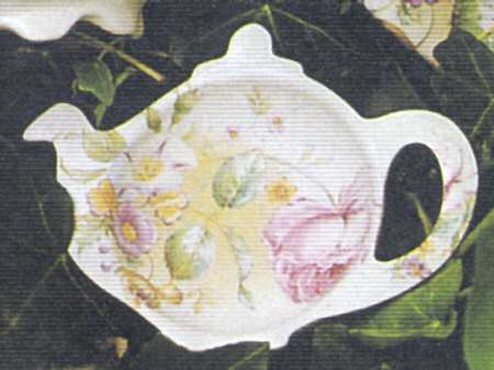 Rachel's Rose Tea Bag Holder