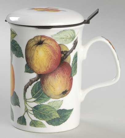 Worcester Mug with Lid & Infuser