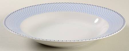 Azure Rim Soup Bowl