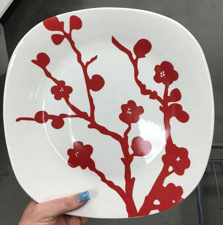 Spring Blossom Red (Soft Square) by Roscher &amp; Co