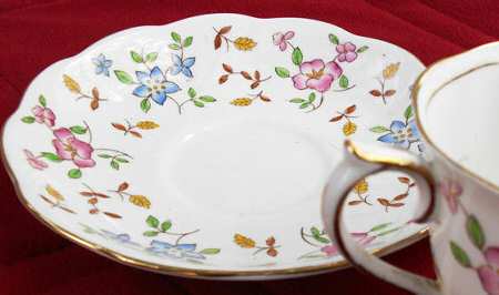 Minuet (Floral Rim) Saucer