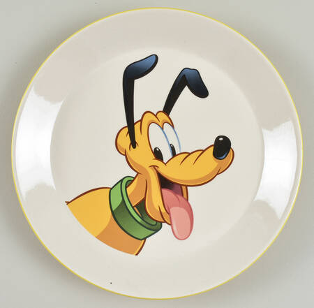 Mickey & Minnie Mouse Child's Plate