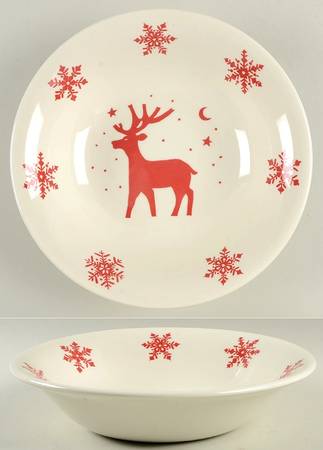 Rudolf 10" Round Vegetable Bowl