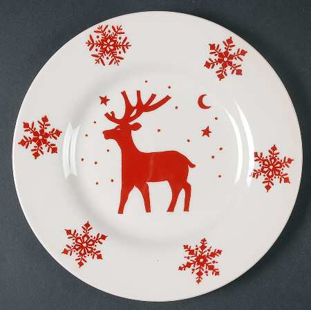 Rudolf Salad Plate