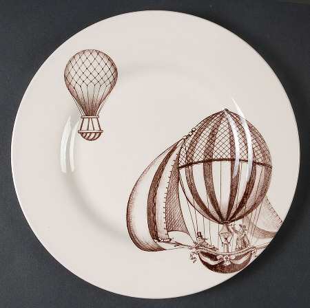 Balloons Salad Plate