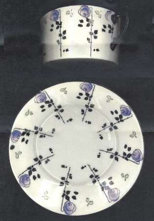 RA8333 Flat Cup & Saucer Set
