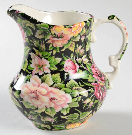 Victorian Chintz Black by Royal Crownford
