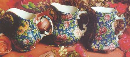 Victorian Chintz Blue by Royal Crownford