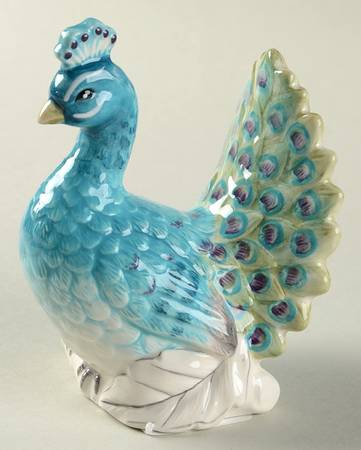Edie Rose Peacock Collection Figural Pepper Shaker