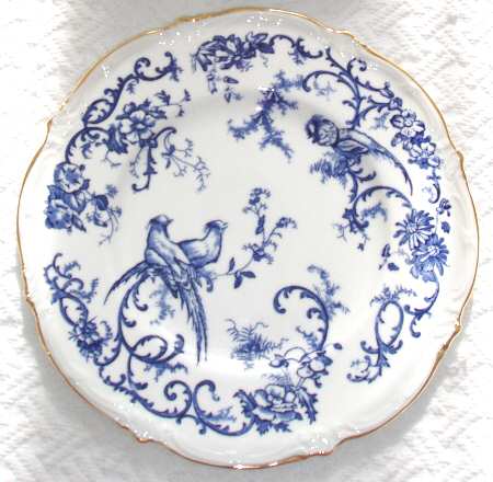 Marlborough Blue Luncheon Plate