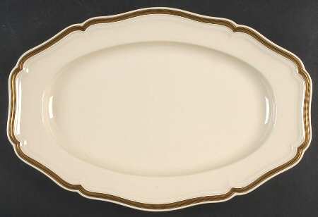 1069 15" Oval Serving Platter
