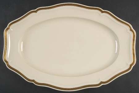 1069 18" Oval Serving Platter