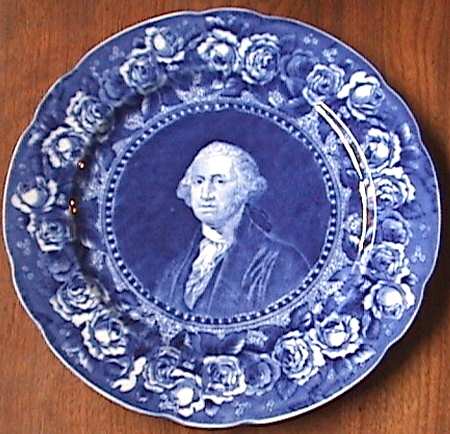 Josephine (Flow Blue, Washington) by Ridgway (Ridgways)