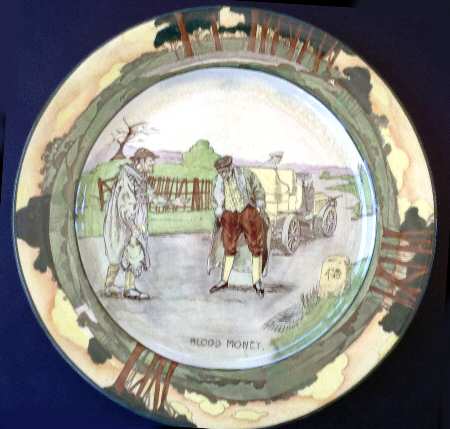 Early Motoring Dinner Plate