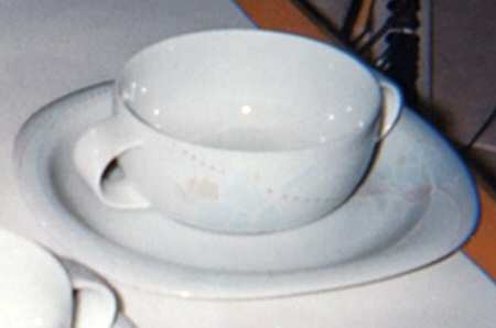 R2198 Flat Cream Soup Bowl & Saucer Set