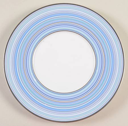 Attraction Turquoise Salad/Dessert Plate