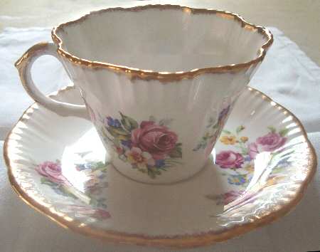 Evening Rhapsody (Pink, Blue &amp; Yellow Floral) by Royal Albert