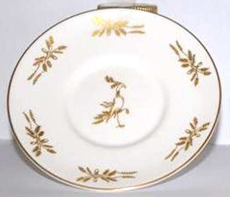Corn Dolly Saucer for Demitasse Cup