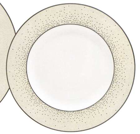 Stardust Accent Luncheon Plate