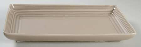 Maze Taupe 11" Rectangular Serving Platter