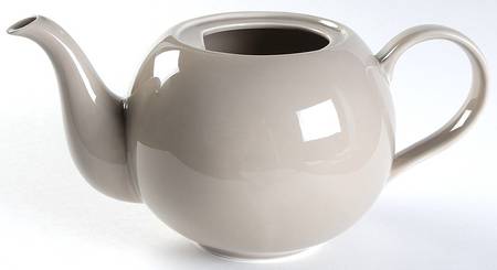 Maze Taupe Teapot No Lid