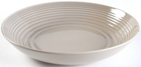 Maze Taupe 11" Round Serving Bowl