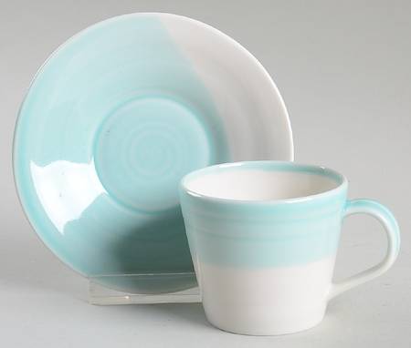 1815 Flat Demitasse Cup & Saucer Set