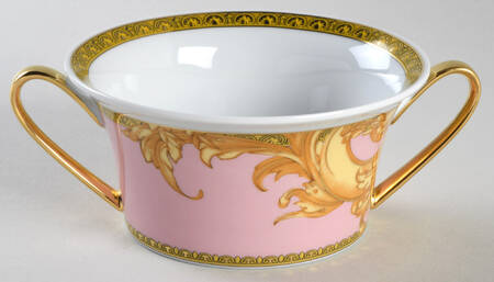 Les Reves Byzantins Flat Cream Soup Bowl