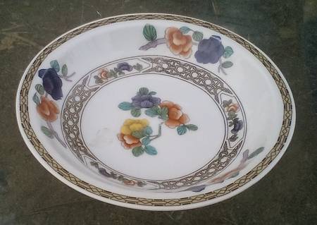Indian Peony Rim Fruit/Dessert (Sauce) Bowl