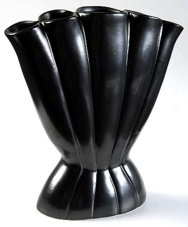 Art Pottery 9" Fan Vase