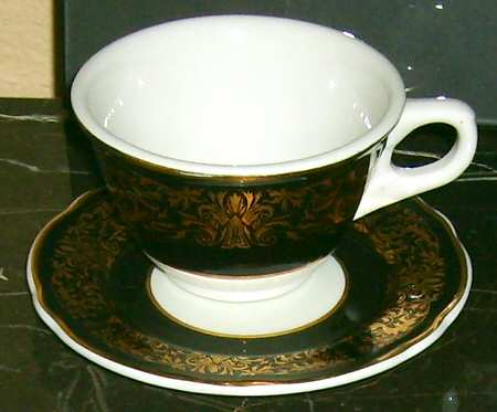 ROJ275 Flat Cup & Saucer Set